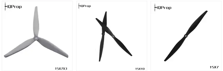HQ HQPROP Propeller 11 /12 inc - огляд і ціна Skyzone Steadyview X Receiver Module