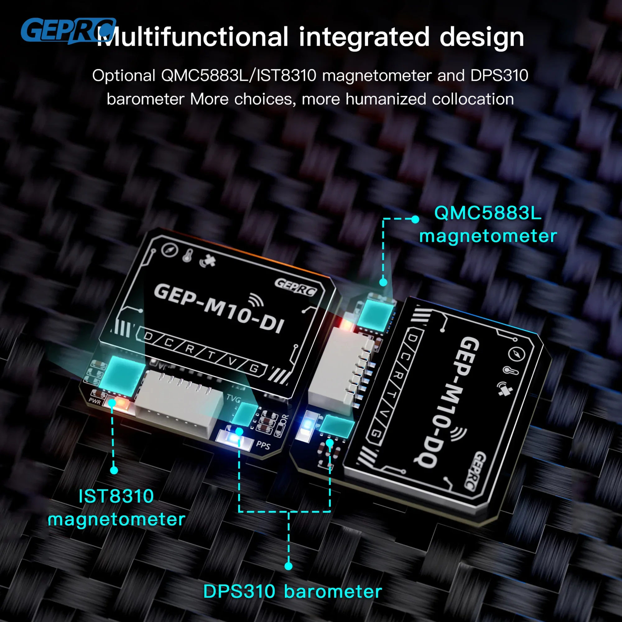 GEPRC GEP-M10 Series GPS Modul - огляд і ціна Foxeer Reaper Extreme 2.5W Vtx