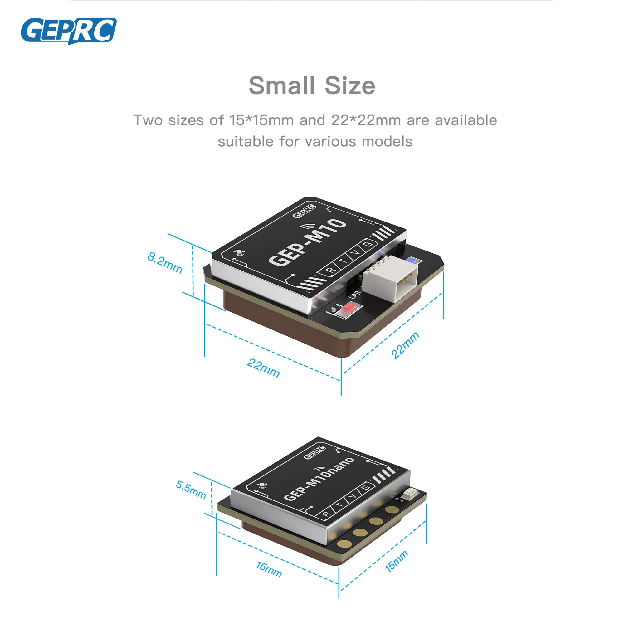 GEPRC GEP-M10 Series GPS Modul - огляд і ціна Foxeer Reaper Extreme 2.5W Vtx