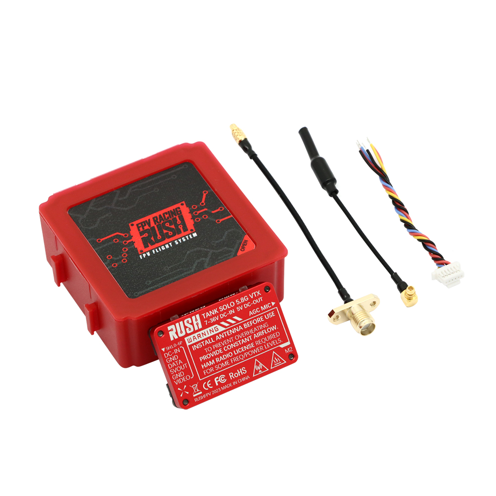 RUSH Solo Tank 5.8G VTX Video  - огляд і ціна Foxeer Reaper Extreme 2.5W Vtx