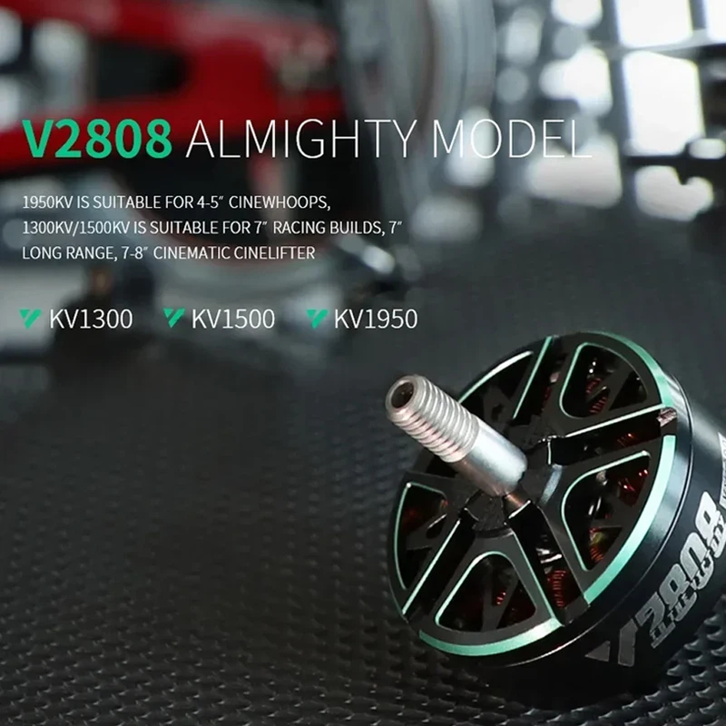 T-MOTOR VELOX V2808 FPV Brushl - огляд і ціна Geprc Rad Vtx 5.8G 2.5W